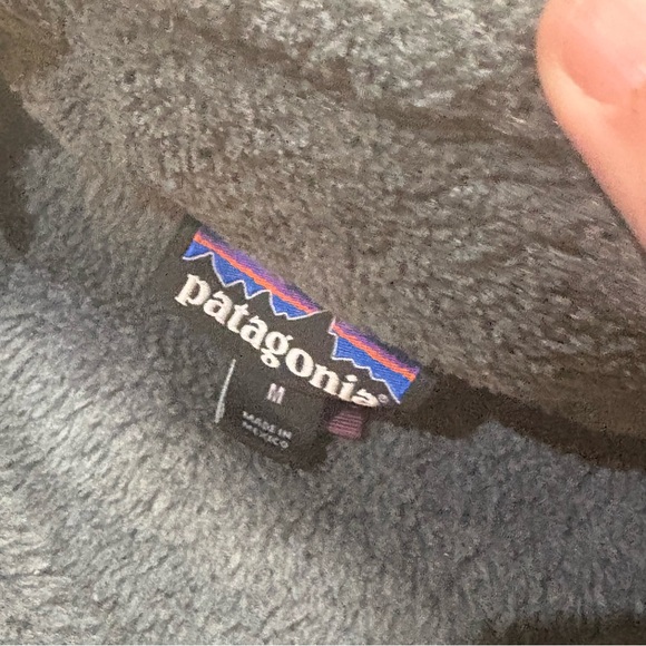 Patagonia Re-Tool Snap-T Fleece Pullover Gray Polartec Women’s Sz M - Picture 3 of 5